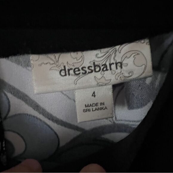 Dress Barn Sleeveless Floral Sheath Dress Size 4 - Picture 3 of 8